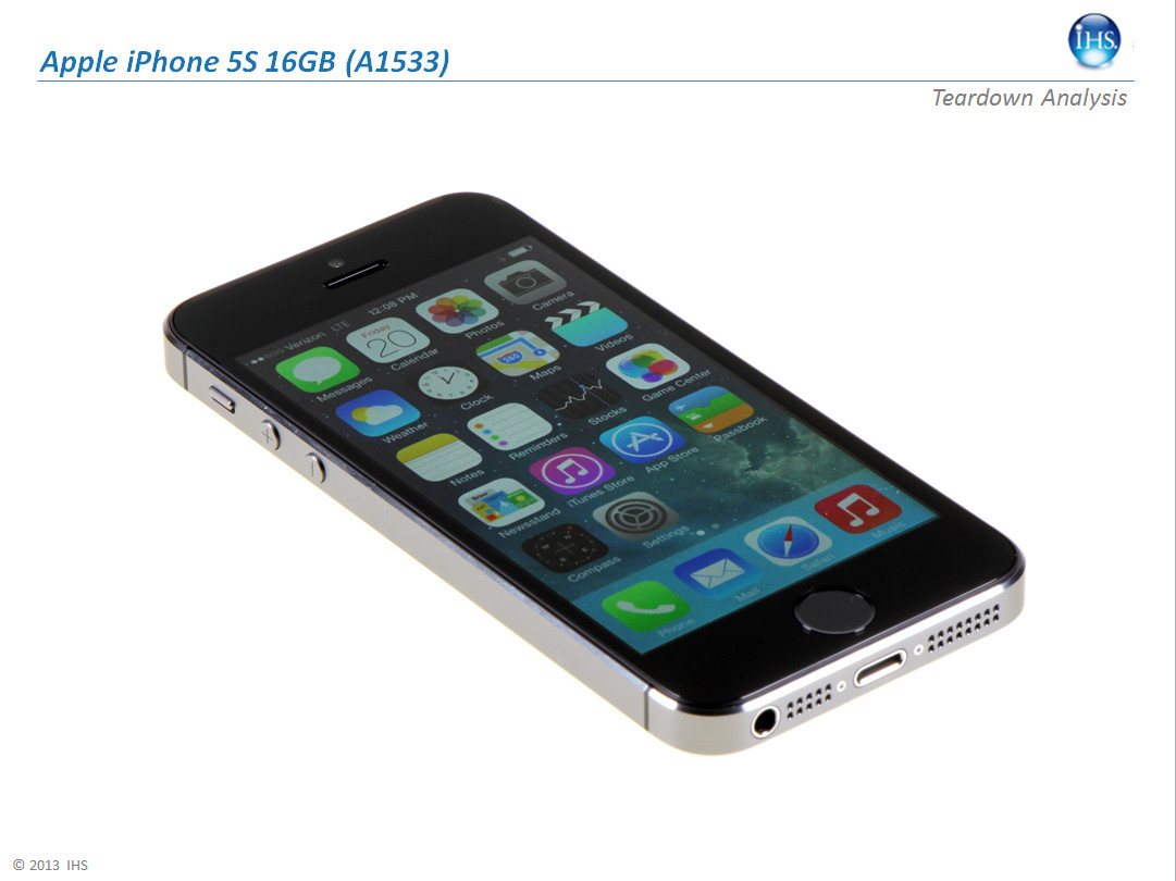 Smartphones: IHS sch\u00e4tzt Materialwert f\u00fcr iPhone 5c und iPhone 5s  Notebookcheck 
