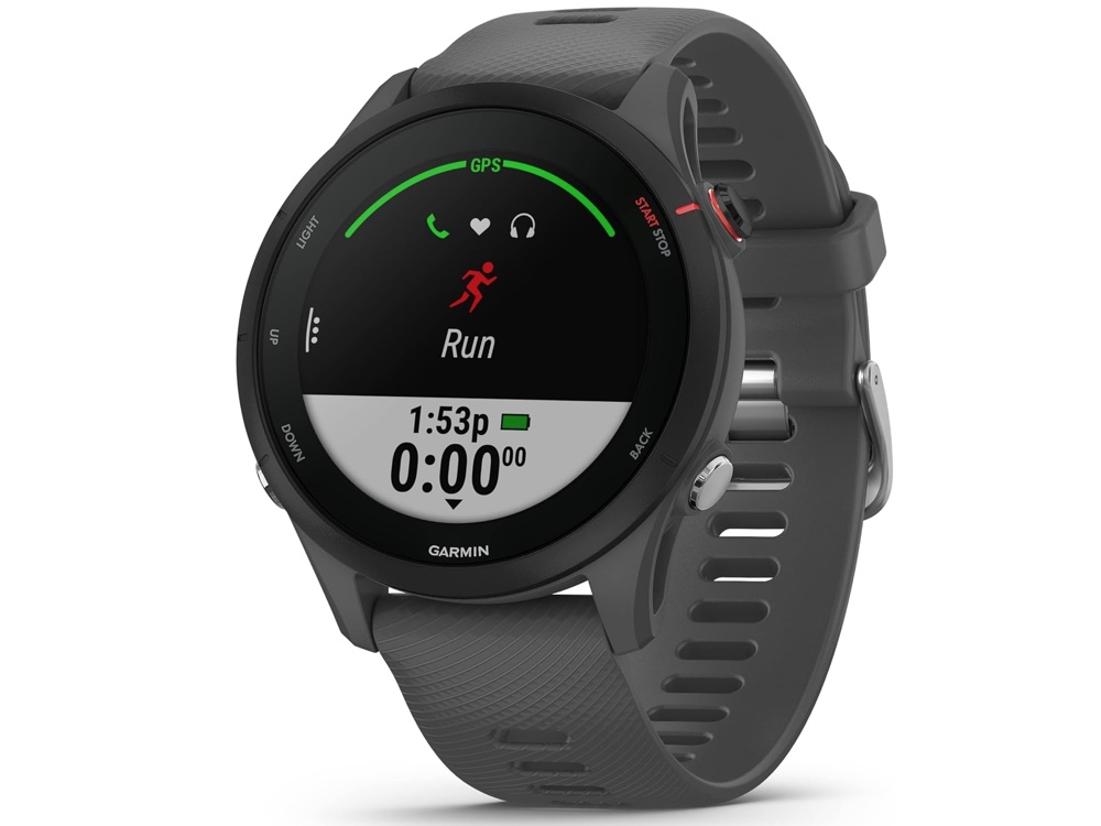 Amazon verkauft die Forerunner 255 Smartwatch zum neuen Tiefpreis von 195 Euro (Bild: Garmin)