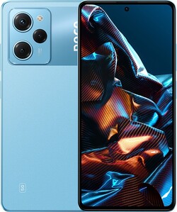 Poco X5 Pro in blau