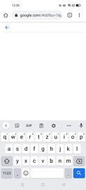 Oppo Find X3 Neo - Tastatur im Hochformat