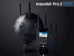 Insta360 Pro 2: Profi-VR-Kamera mit sechs Kameralinsen für 8K 3D-Aufnahmen.