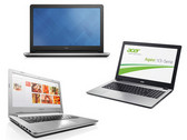 Im Vergleich: Dell Inspiron 15 5558 vs. Lenovo Z51 70 vs. Acer Aspire V3 574G