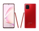 Das kommende Samsung Galaxy Note 10 Lite kommt auch in der Modefarbe Rot, und natürlich mit S-Pen.