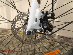 Vordere Bremse bedarf Feintuning