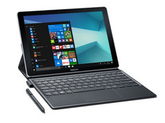 Das Windows 2-in-1-Tablet Samsung Galaxy Book im Launch-Film.