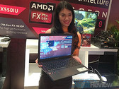 Asus X550IU: 15,6"-Notebook mit AMD Bristol Ridge FX-9830P im Hands-on