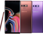 Zwei weitere Farben für das Samsung Galaxy Note 9: Copper Gold und Lavender Purple.