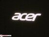 leuchtendes Acer Logo auf der Rückseite