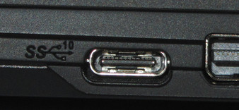 Das Symbol deutet auf einen USB-3.1-Gen-2-Steckplatz hin.