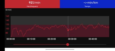 Herzfrequenzmessung mit dem Polar H10 Brustgurt
