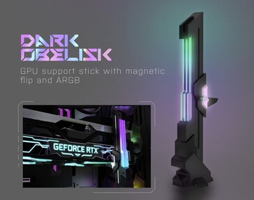 ARGB Dark Obelisk - GPU-Halter (Quelle: KFA2)
