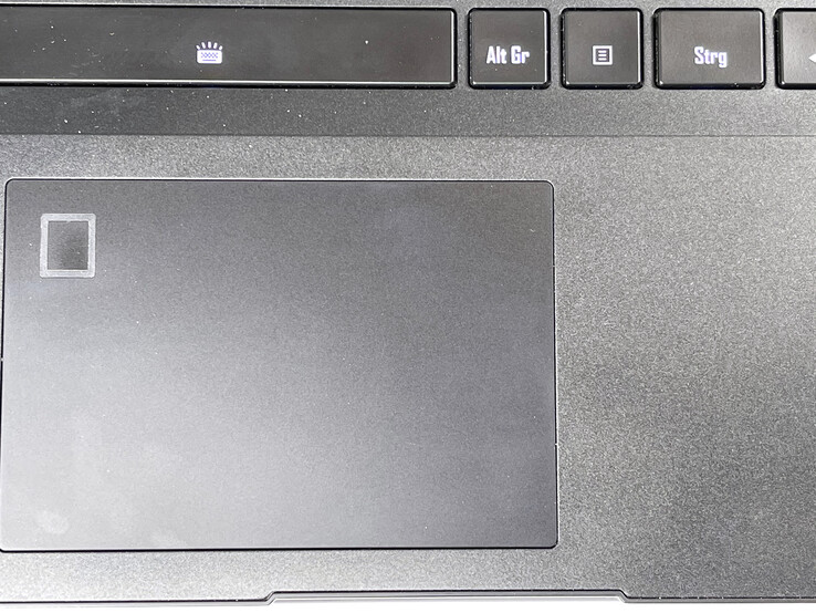 Aero 15 OLED XC - Touchpad mit integriertem Fingerabdruckscanner