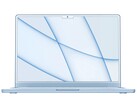 Blau könnte laut Bloomberg eine von maximal vier Farboptionen sein, in denen das zur WWDC 2022 erwartete MacBook Air 2022 startet. (Bild: Darvik Partel)