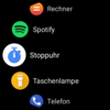 App-Übersicht Listenansicht
