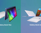 Samsung Galaxy Book Flex und Galaxy Book Ion: Infografik zu den Spezifikationen.