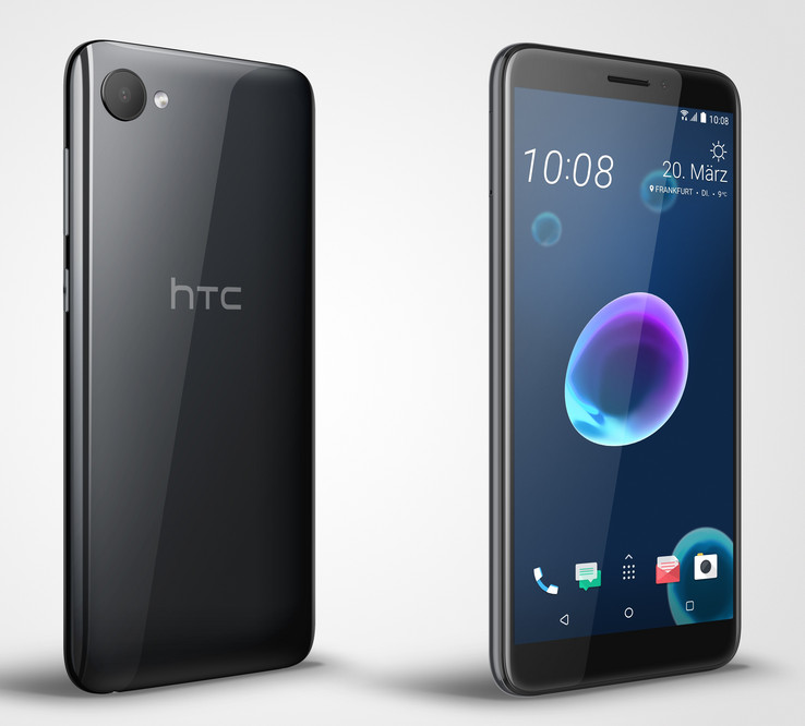 Das Display des HTC Desire 12 misst 5,5 Zoll.