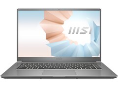 Kommt mit kontraststarkem Display: Das MSI Modern 15 A11M