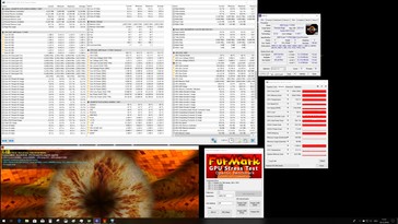 XFX Radeon RX 590 Fatboy OC+ beim Lasttest (FurMark)