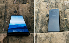 Das Galaxy Note 8, hier in neuen Realbildern zu sehen, kommt in Südkorea auch mit 256 GB Speicher.