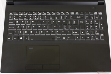 Die Tastatur und das Tippgefühl sind unter Eurocom-/Clevo-Laptops im Prinzip identisch.