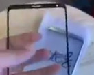 Das vermeintliche Frontpanel des Galaxy Note 8 verrät ein nochmals vergrößertes Infinity-Display.