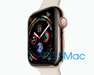 Das Design der neuen Appel Watch erinnert stark an seinen Vorgänger, nur mit größerem Display. (Bild: 9to5Mac)