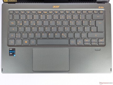 Acer Swift 5 SF514 - Eingabegeräte