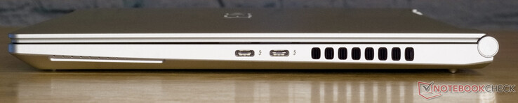 2x USB-C mit Thunderbolt 4 und Displayport