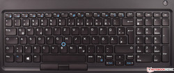 Tastatur des Dell Latitude 5590