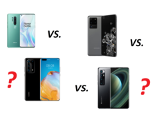 Smartphone-Kameravergleich: Xiaomi Mi 10 Ultra vs. Huawei P40 Pro Plus vs. Samsung Galaxy S20 Ultra vs. das OnePlus 8 Pro 