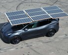 Tesla: Bastler zeigt ein Solardach für das Elektroauto (Bild: somid3, Reddit)