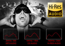 Die MSI Gaming-Notebooks bieten Sound in »Hi-Res Audio«-Qualität