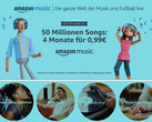 Amazon Prime Day 2018: 4 Monate Amazon Music Unlimited für 1 Euro.