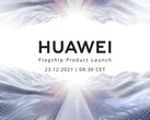 Huawei launcht am 23. Dezember neue Produkte und das offenbar auch global, zumindest wird auf Twitter bereits eifrig zum P50 Pocket Foldable geteasert.