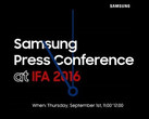 Am 1. September um 11.00 dürfte Samsung die Gear S3 vorstellen.