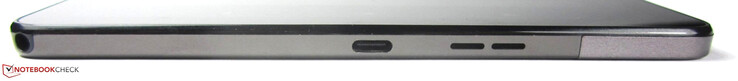 rechts: 3,5-mm-Klinkenbuchse, USB-C 2.0, Lautsprecher