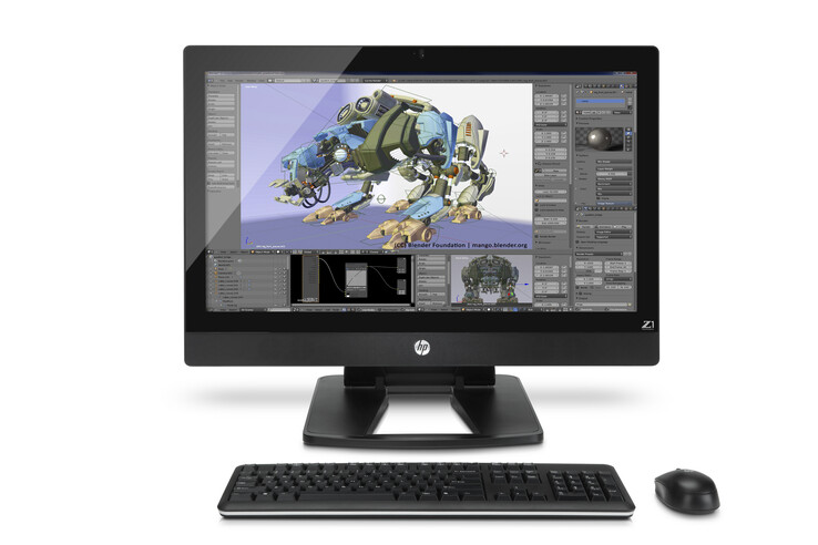 Bild HP: HP Z1 All-In-One-Workstation im 27-Zoll-Format.