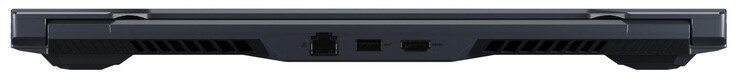Rückseite: Gigabit-Ethernet, USB 3.2 Gen 2 (Typ A), HDMI 2.0b