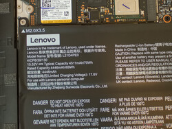 Akku im Lenovo Yoga Slim 7i Pro X