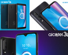 TCL kündigt Alcatel 1S, 3L (2020) und 1B Android 10 Go-Edition an.