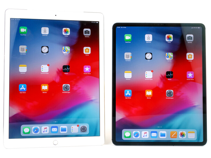 von links: Apple iPad Pro 12 (Gen. 1) und iPad Pro 12.9 (Gen. 3)