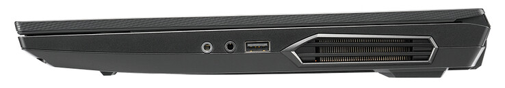 Rechte Seite: Mikrofoneingang, Audiokombo, USB 2.0 (Typ A)