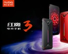 In China ab 3. Mai verfügbar: Das Red Magic 3 Gamer-Handy mit 90 Hz-Display und aktiver Kühlung.