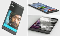 Ein Dell Concept-Phone mit Windows 10, welches wohl nie offiziell starten wird.