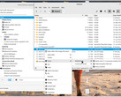 Der neue „Nemo Actions Organizer“ des Cinnamon Desktops in Linux Mint 22 (Bild: Linux Mint).
