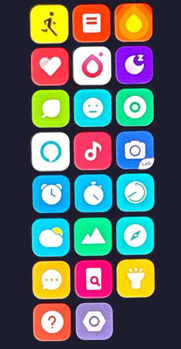 App-Übersicht Xiaomi Mi Watch