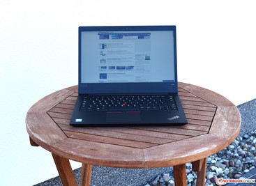 Lenovo ThinkPad E480 im Schatten