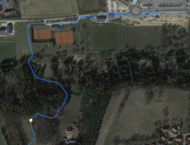 GPS-Test: Walddurchfahrt Garmin