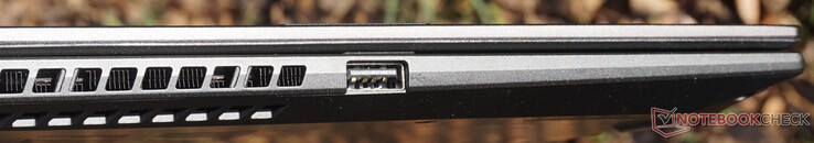 Anschluss links: USB 2.0