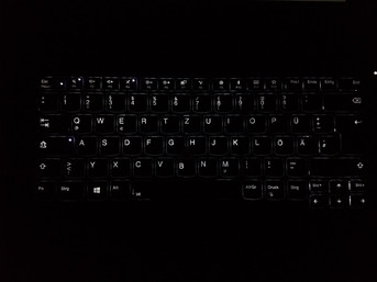 Backlight-Tastatur